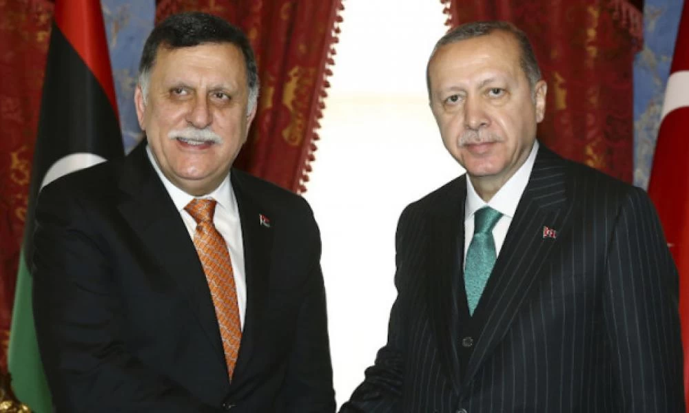 Συνάντηση Ερντογάν - Σάρατζ στην Κωνσταντινούπολη